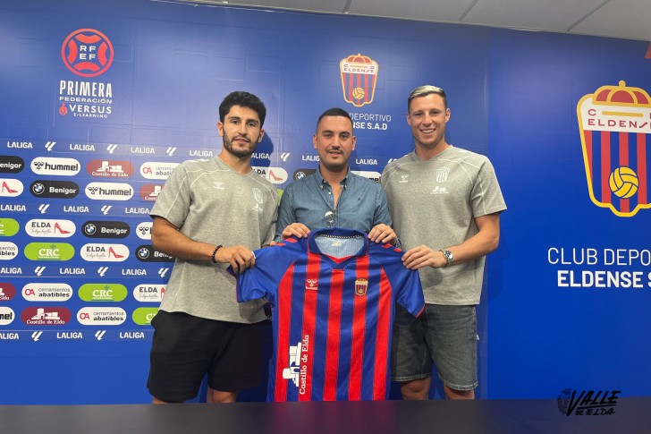 El Eldense presenta a Rodri Val y Ram&oacute;n Vila