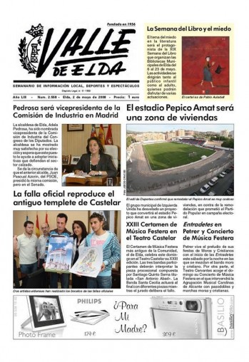 N&uacute;mero 2.558 - 2 de mayo de 2008