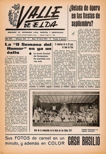 N&uacute;mero 0818 - 29 de abril de 1972