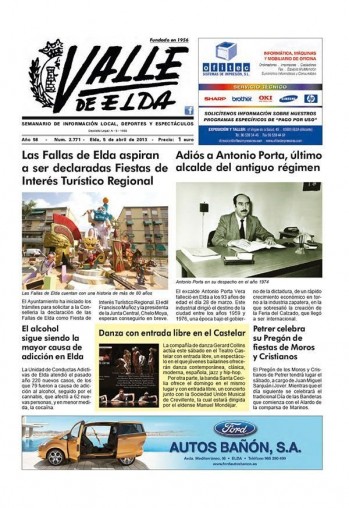 N&uacute;mero 2.771 - 5 de abril de 2013