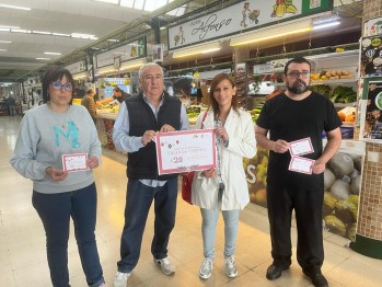 El Mercado Central sortear&aacute; cerca de 2.000 euros para las compras de Navidad