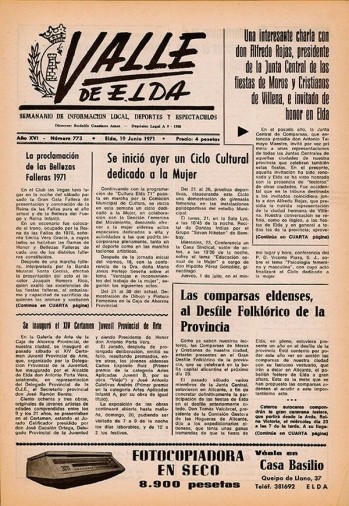 N&uacute;mero 0773 - 19 de junio de 1971