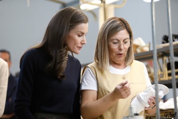 La reina Letizia en Elda