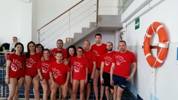 El equipo de nataci&oacute;n del CEE destaca en el tercer control por sus buenos resultados
