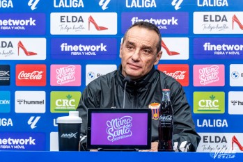 Jos&eacute; Luis Oltra: &ldquo;No nos pueden faltar las ganas y energ&iacute;a ya que no podemos regalar ni un punto&rdquo;