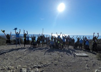 Zancadas Sobre Ruedas disfrut&oacute; de una ma&ntilde;ana deportiva en la Serra Grossa de Alicante