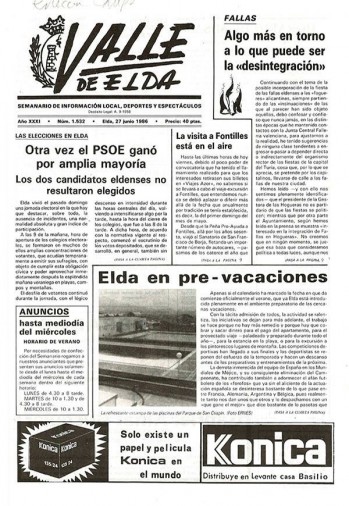 N&uacute;mero 1.532 - 27 de junio de 1986