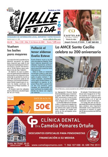 N&uacute;mero 3.103 - 11 de febrero de 2022