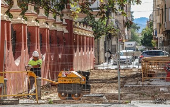 Retoman las obras de la calle Ram&oacute;n Gorg&eacute;