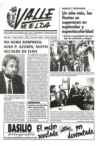 N&uacute;mero 2.010 - 7 de junio de 1996