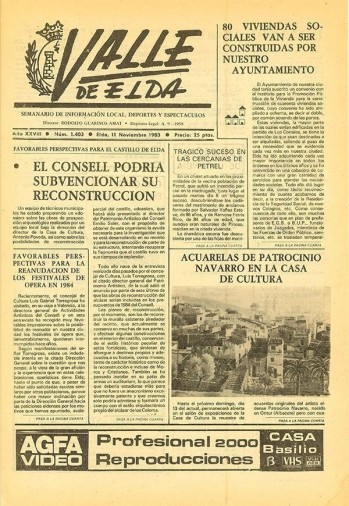 N&uacute;mero 1.403 - 11 de noviembre de 1983