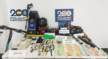 Cuatro detenidos en La Tafalera por tr&aacute;fico de coca&iacute;na y hero&iacute;na para toda la provincia
