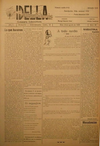 Idella n&ordm; 028 - A&ntilde;o 1926