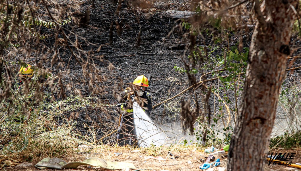 Incendio en la zona del Peri Incendio en la zona del Peri