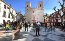 Hosteleros de Elda y Petrer se concentran para pedir ayudas para evitar su hundimiento