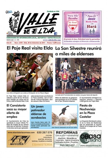 N&uacute;mero 2.970 - 29 de diciembre de 2017