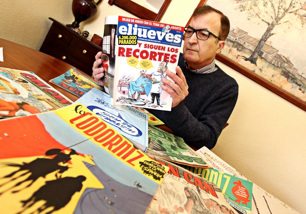 Paco Brotons: “El cómic siempre está con el pueblo y contra el que manda” Paco Brotons: “El cómic siempre está con el pueblo y contra el que manda”