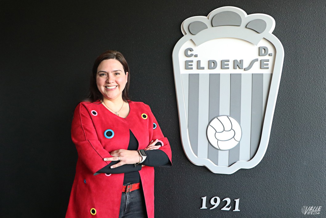 Carolina Holgu&iacute;n: &ldquo;Vamos a llevar al Eldense a lo m&aacute;s alto, la meta es el cielo&rdquo;