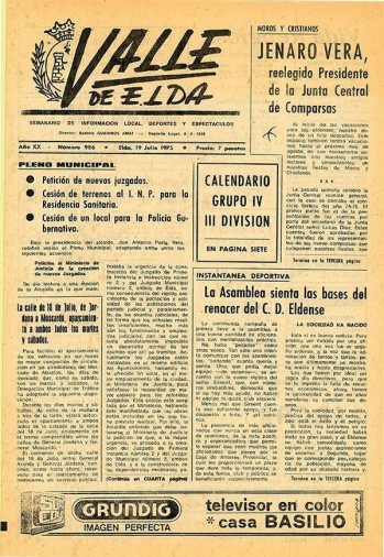 N&uacute;mero 0986 - 19 de julio de 1975