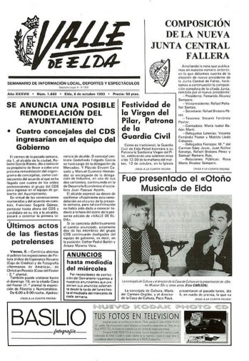 N&uacute;mero 1.880 - 8 de octubre de 1993