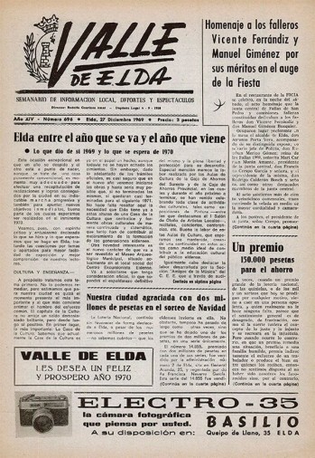 Número 0696 - 27 de diciembre de 1969