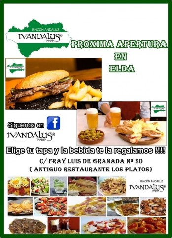 El bar-taper&iacute;a Ivandalus abre ma&ntilde;ana sus puertas, tu nuevo rinc&oacute;n andaluz en Elda
