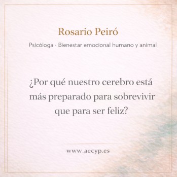 &iquest;Por qu&eacute; nuestro cerebro est&aacute; m&aacute;s preparado para sobrevivir que para ser&nbsp;feliz?