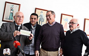 El grupo del Tenorio dona 3.000 euros a la Asociaci&oacute;n Espa&ntilde;ola Contra el C&aacute;ncer de Elda