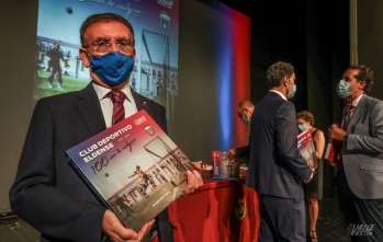El CD Eldense ya tiene su historia por escrito gracias a Antonio Juan, Valle de Elda y Ayuntamiento de Elda