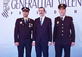 Alejandro Andr&eacute;s recibe la Condecoraci&oacute;n de Plata por su labor en beneficio de la seguridad p&uacute;blica