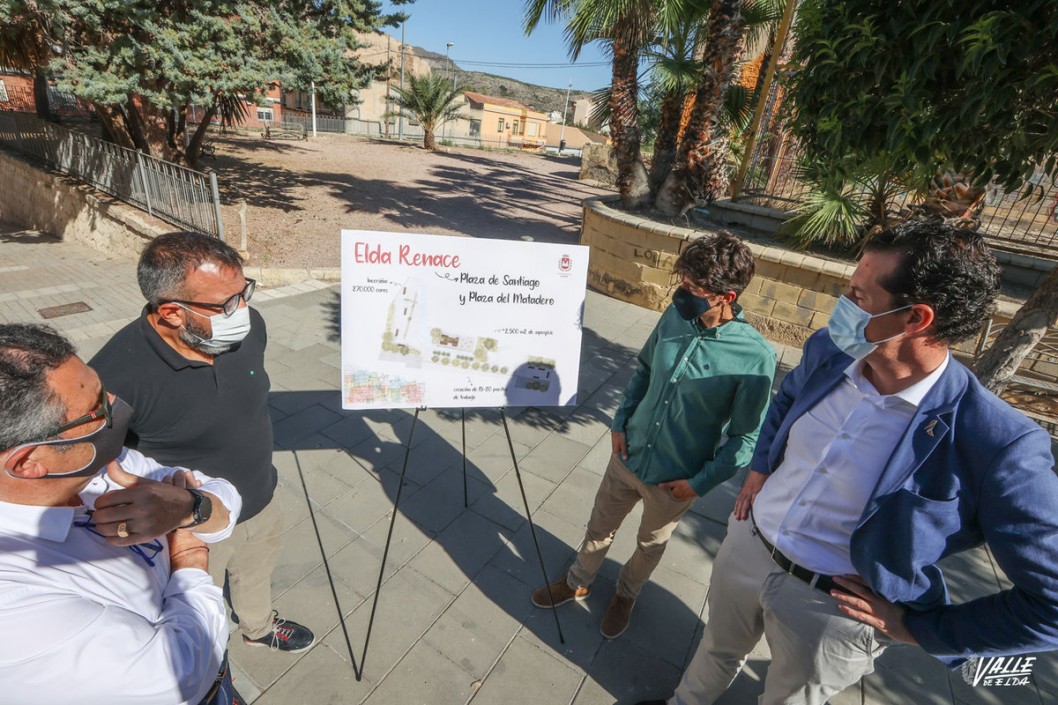 La reforma de la Plaza del Matadero incluirá unas gradas con vistas al castillo y juegos infantiles La reforma de la Plaza del Matadero incluirá unas gradas con vistas al castillo y juegos infantiles