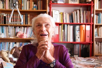 La sueca Solveig Nordstr&ouml;m visita la Cantera de Petrer