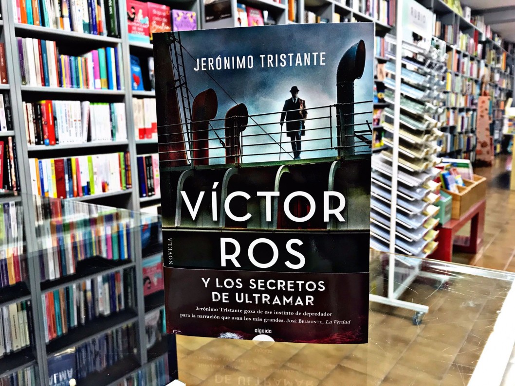 "Víctor Ros y los secretos de ultramar" de Jerónimo Tristante "Víctor Ros y los secretos de ultramar" de Jerónimo Tristante