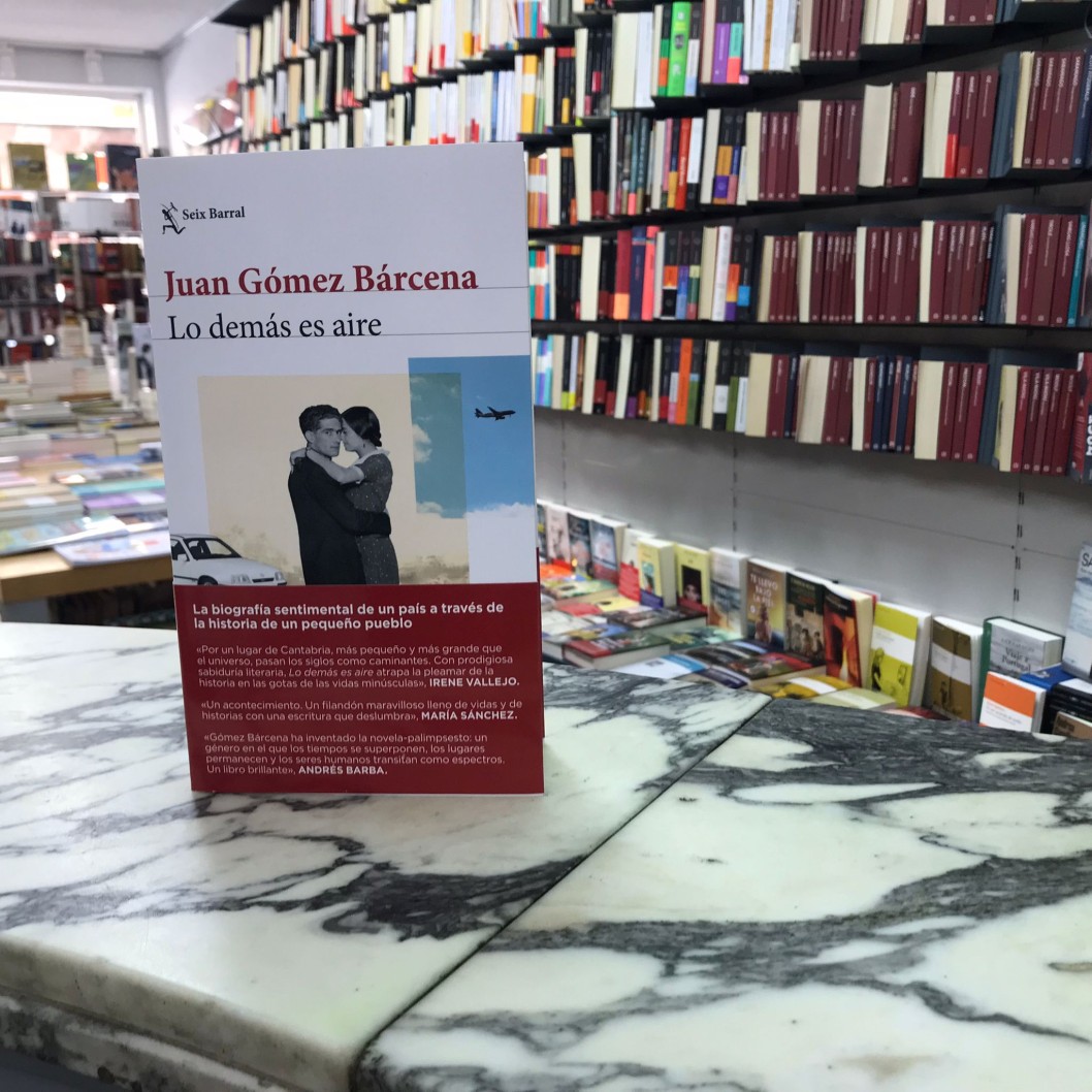 "Lo demás es aire" de Juan Gómez Bárcena "Lo demás es aire" de Juan Gómez Bárcena
