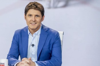 El periodista Jes&uacute;s Cintora hoy en la Fundaci&oacute;n Paurides