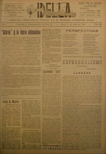 Idella n&ordm; 186 - A&ntilde;o 1930