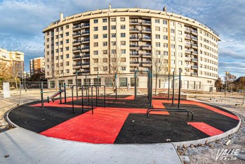 Nuevo circuito de calistenia junto al Nuevo Pepico Amat