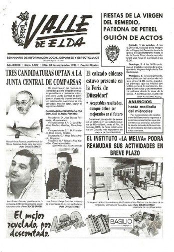 N&uacute;mero 1.927 - 30 de septiembre de 1994