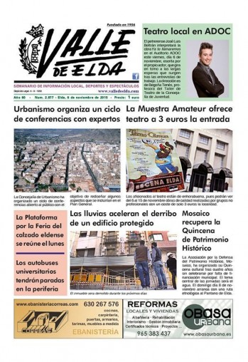 N&uacute;mero 2.877 - 6 de noviembre de 2015