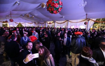 La Fiesta de Nochevieja, un &eacute;xito en la Plaza Castelar