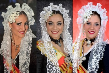 Tres candidatas optan a Fallera Mayor de Elda 2017 en un acto el s&aacute;bado en la Plaza Castelar