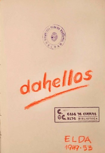 Dahellos &Iacute;ndices