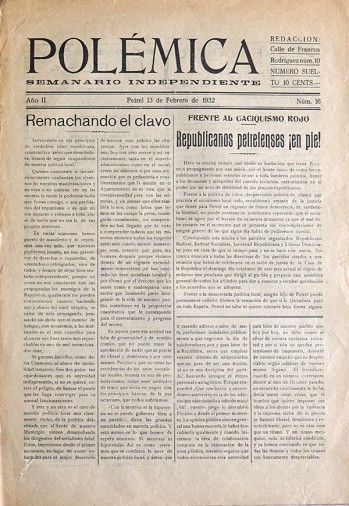 Pol&eacute;mica 16