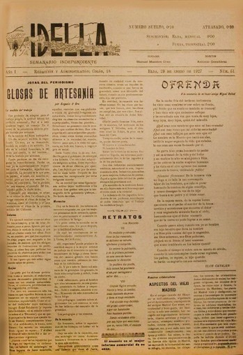 Idella n&ordm; 051 - A&ntilde;o 1927