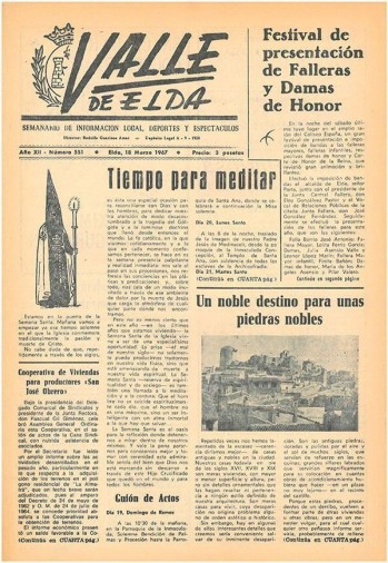 N&uacute;mero 0551 - 18 marzo de 1967