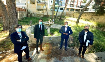 La nueva plaza Joan Mir&oacute; tendr&aacute; una fuente de 1905 y zonas verdes e infantiles
