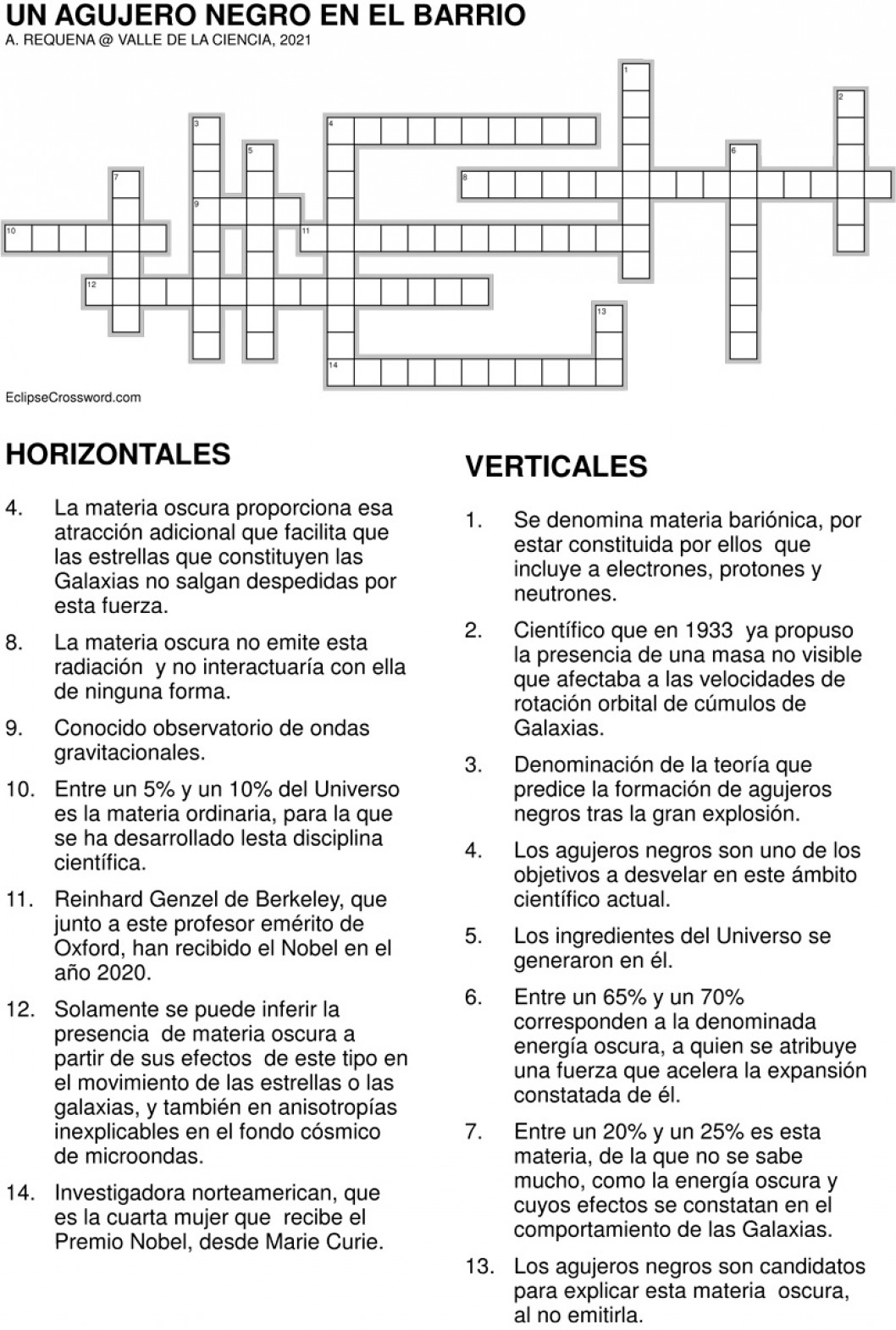 Un agujero negro en el barrio Un agujero negro en el barrio