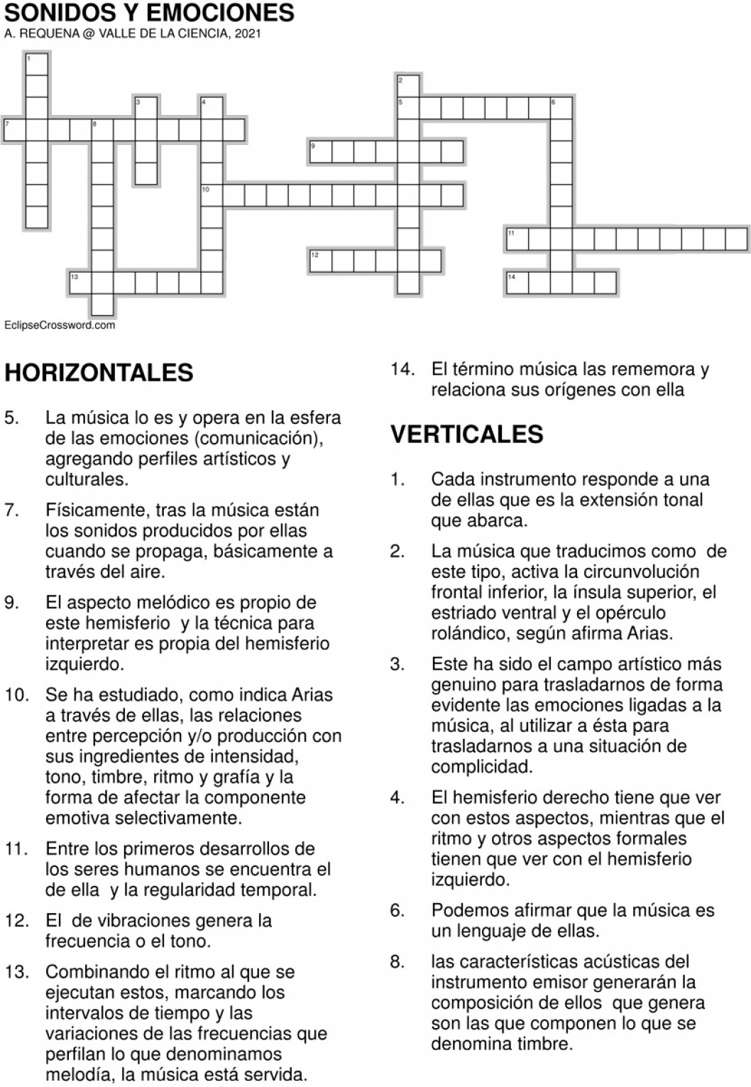 Sonidos y emociones Sonidos y emociones