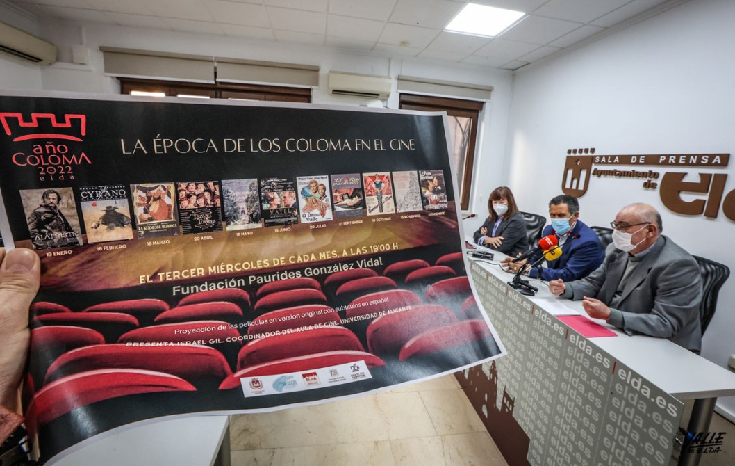 “La época de los Coloma en el cine” en la Fundación Paurides “La época de los Coloma en el cine” en la Fundación Paurides