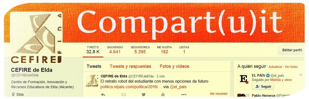 Twitter en educación. Formas de compartir. #Xatac5 Twitter en educación. Formas de compartir. #Xatac5